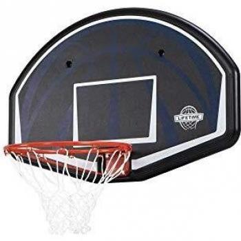 LIFETIME , 90065 Tablero Baloncesto Ultrarresistente 112x72 Cm Uv101 Basketballkorb Dallas Backboard, Negro, Cm