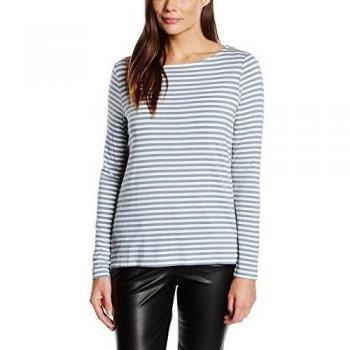 TOM TAILOR Denim Langarmshirt striped  shirt/512-Camiseta de manga larga  Mujer    Blau