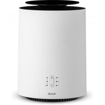 Duux Theesixty 2 Smart Calefactor Cerámico, 1800W, Cobertura hasta 30m², Diseño Orgánico, Color Blanco
