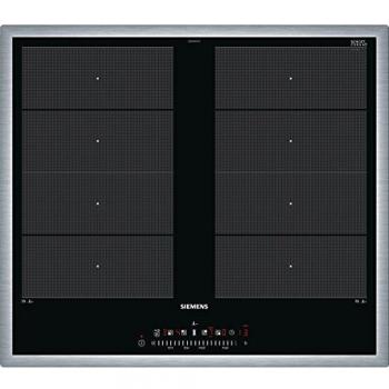 Placa de Inducción Siemens iQ700 EX645FXC1E 60 cm Autárquica con Marco Bajo y Sensor de Cocción