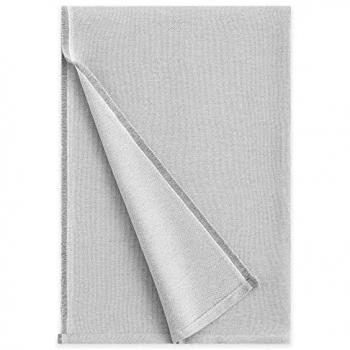 Plaid Multiusos Liso 180x260 cm Gris Claro - Funda para Sofá y Cama