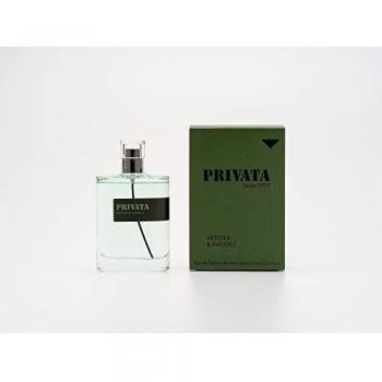 Privata Vetiver & Pachulí Eau de Toilette, Para hombre, Natural Spray 75ml