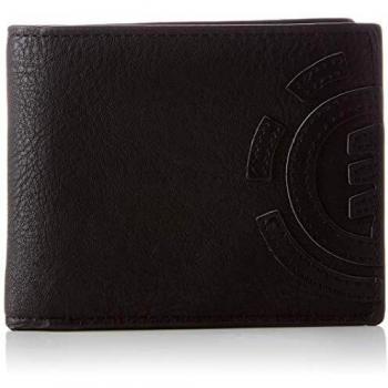 Element Daily Wallet-Cartera para Hombre, Accesorio de Viaje-Billetera, Negro, Talla única