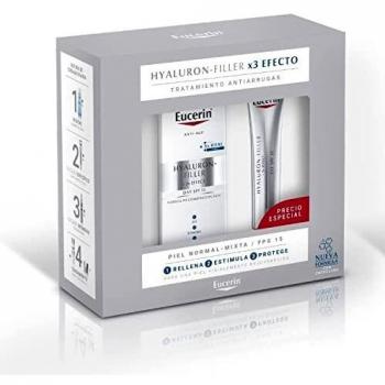 159387 Compatible con Eucerin Hyaluron-Filler Crema Dia Normal y Mixta .- 50 ml + Regalo Contorno de ojos.