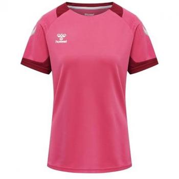 Camiseta de manga corta Hummel hmlLEAD para mujer, fabricada en poliéster, diseño moderno y cómodo
