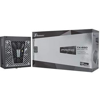 Seasonic Prime TX-650 Fuente de Alimentación 650W 80 Plus Titanium Totalmente Modular 20+4 pin ATX Negro
