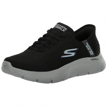 Zapatillas deportivas de Hombre Marca Skechers Modelo Slip Ins: Go Walk Arch Fit, color Negro, talla 44, para cross training