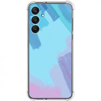 Funda de Silicona Antigolpes para Samsung Galaxy A25 5G con Diseño Acuarela 10 Dibujos