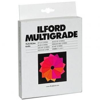 Ilford Multigrade Filter Set - 12 Filters, 15.2 x 15.2 cm (6 x 6 inch)