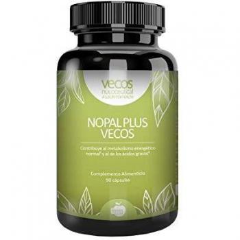 Inhibidor de Apetito y Ansiedad - Nopal Plus - 90 Cápsulas - Contribuye al Metabolismo Energético Normal - Aporta Sensación de Saciedad - Complemento Alimenticio