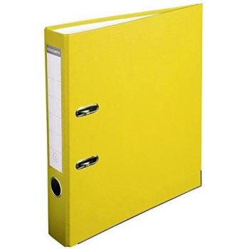 Exacompta 915404B - Archivador de palanca polipropileno, Amarillo, A4, 320x290 mm, 1 pieza