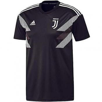 adidas JUVE H PRESHI Camiseta, Hombre, Blanco y Negro, Large
