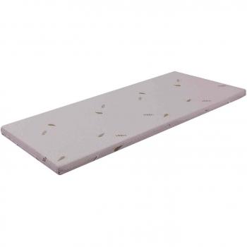 Topper 80x190 Espuma Viscoelástica Aloe Vera Desenfundable 5 cm H5