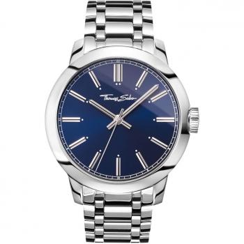Mens THOMAS SABO Rebel at Heart Stainless Steel Watch, Gray, Size: ONE SIZE
