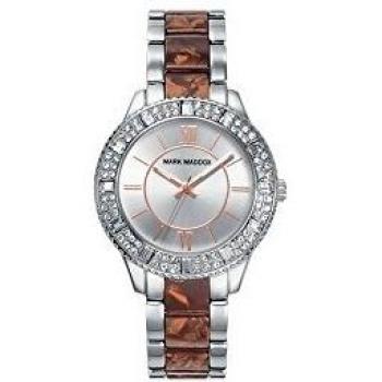 Mark Maddox MP0004-43 - Reloj, impermeable, 30m, color plateado/marrón