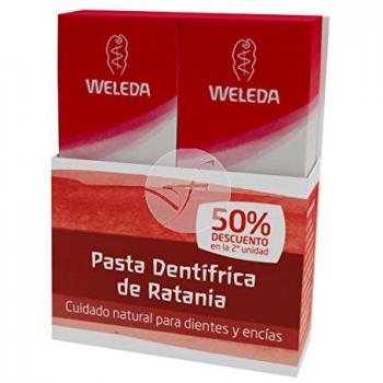 PASTA DENTIFRICO DE RATANIA PACK DUPLO WELEDA