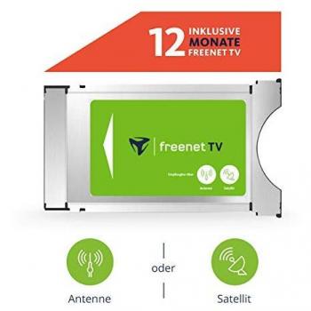 Módulo CI+ Freenet TV DVB-T2 HD con 12 meses de suscripción gratuita