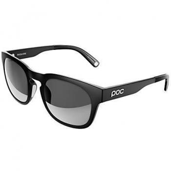 POC Require 1002 Men's Black Sunglasses with Uranium Lens, Size 142