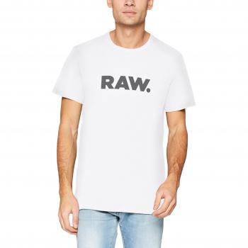 G-Star Raw Holorn Short Sleeve T-Shirt, White, Regular Fit, XXL