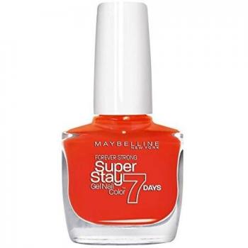 Maybelline Superstay Esmalte de Uñas, Tono: 7Días 460 Couture Orange, 1 unidad