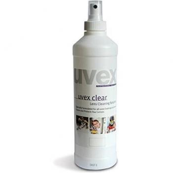 Líquido Limpiador de Lentes Uvex 0,5 L - Detergente Eficaz para Gafas y Lentes