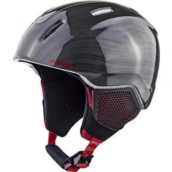ALPINA A9081131 Cascos, Niños, Negro