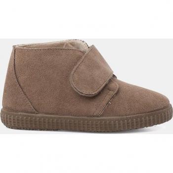 Botines Tira Ancha Adherente Forro Pelito