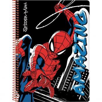 Cuaderno Safta Cuarto 80 Hojas con Cuadrículas de 4x4 mm - Spider-man 'Hero'