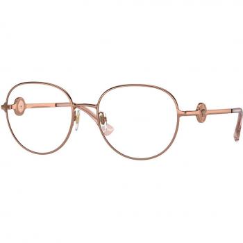 Gafas Graduadas Versace VE 1288 1412 Asian Fit 54 Lentes Recetadas Para Mujer Rose-Dorados