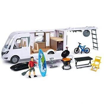 Dickie Hymer Camper Playset with Accessories - 30cm