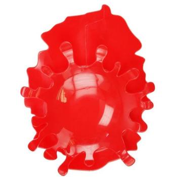 Mustard M 13001 - Reposacuchara, diseño Splash, color rojo