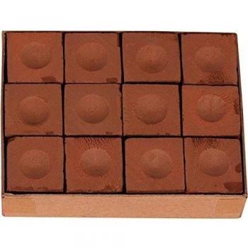 TIZA MASTER MARRON CAJA 12PZS