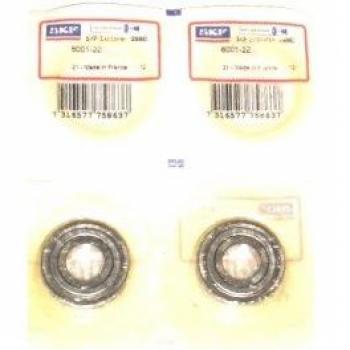 Cojinete de bolas SKF 6001-2Z, 12x28x8 mm, doble sellado, alta calidad