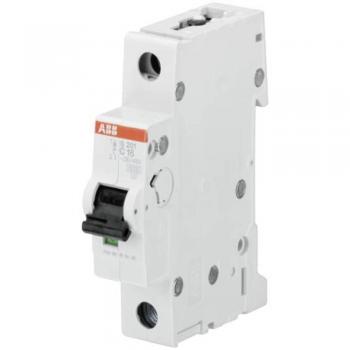 ABB S201-C1 Miniature Circuit Breaker, 1 Pole, Class C, 1 Amp