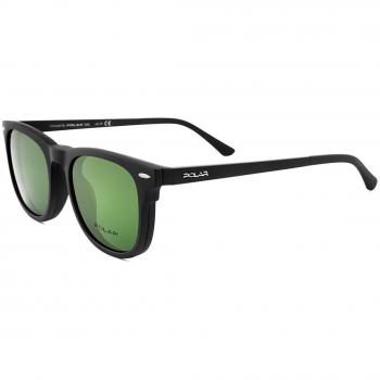Gafas Recetadas Polar 514 con Clip-On, Armazones Negros para Hombre, Modelo 76