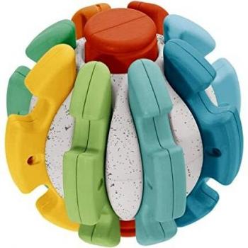 Chicco 2 en 1 Pelota Transformable Ecológica con Bloques de Construcción para Edades de 12 a 36 Meses