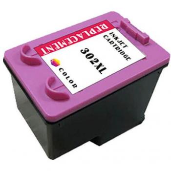 Cartucho Compatible HP 302 XL Negro y Color con Chip Nuevo V3 - 20ml para Impresoras HP