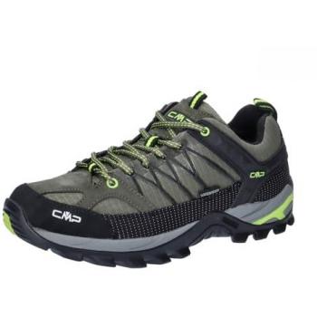 Zapatillas de Senderismo CMP Rigel Low WP Hombre 43 Amarillo Fluo/Negro/Verde