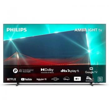Philips 65OLED718 65 OLED Ultra HD 4K Smart TV con Ambilight, WiFi, HDR10+/HDR10, Dolby Vision, P5 AI Intelligent Processing Engine y Google TV