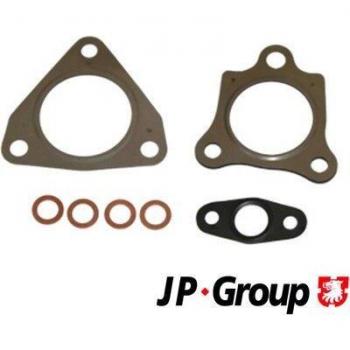 Juego de montaje para turbocompresor JP GROUP 3517751610, incluye todos los componentes necesarios para la instalación del turbocompresor, fabricado con materiales de alta calidad para asegurar durabilidad y rendimiento óptimo