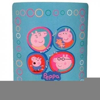 Peppa Pig Manta de vellón suave, con diseño de mariposa
