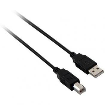 Cable USB 2.0 A a B de 2 metros (6.6 pies) - Negro
