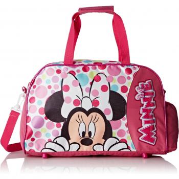 Artesanía Cerdá Minnie Bolsa de Deporte Infantil, Color Rosa