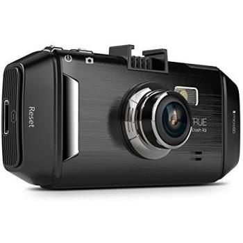 Vantrue R2 Cámara para parabrisas de coche DVR, 2304 * 1296p HD, ángulo de visión amplio de 170°, con excelente visión nocturna, monitor de aparcamiento, G-Sensor, pantalla de 2,7 compatible con tarjeta with 32GB Micro SD