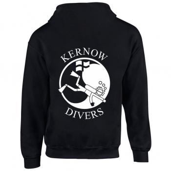 Kernow Buzos, Impreso Con Capucha Multicolor negro/blanco