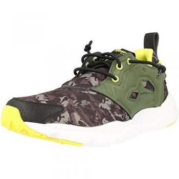Reebok Classic Furylite CQ Graphic Primal Green Mesh 4 UK Junior