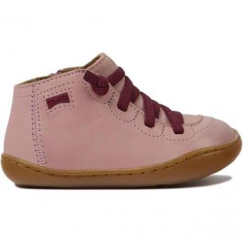 Camper K900131-021 Peu Cami FW botas color rosa en piel de niña