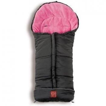 Kaiser - 65718/25 - Accesorios cochecito - calor Sacco - Jolly - Negro / Rosa