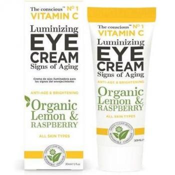Biovène The Conscious Vitamin C Luminizing Eye Cream Organic Lemon & Raspberry 30ml