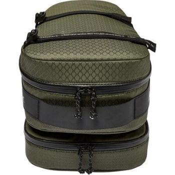 Bolsa de sillín Vaude Cyclist 9L kaki, capacidad de 9 litros, color kaki, diseñada para bicicleta, resistente al agua y fácil de instalar